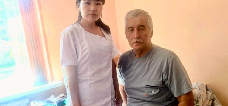 Алматы облысы: дәрігерлер инсульттан кейінгі науқастың сөйлеу қабілетін қалпына келтірді