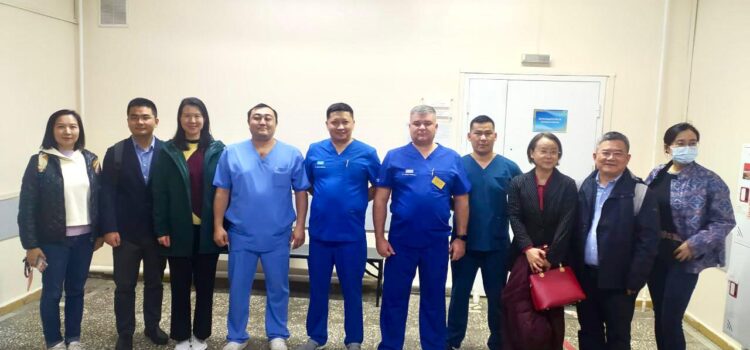 Делегация из Китая посетили Алматинскую многопрофильную клиническую больницу