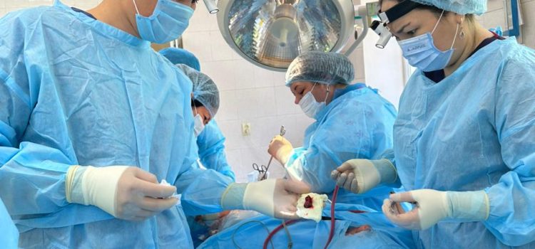 В АМКБ проведена двойная операция беременной женщине